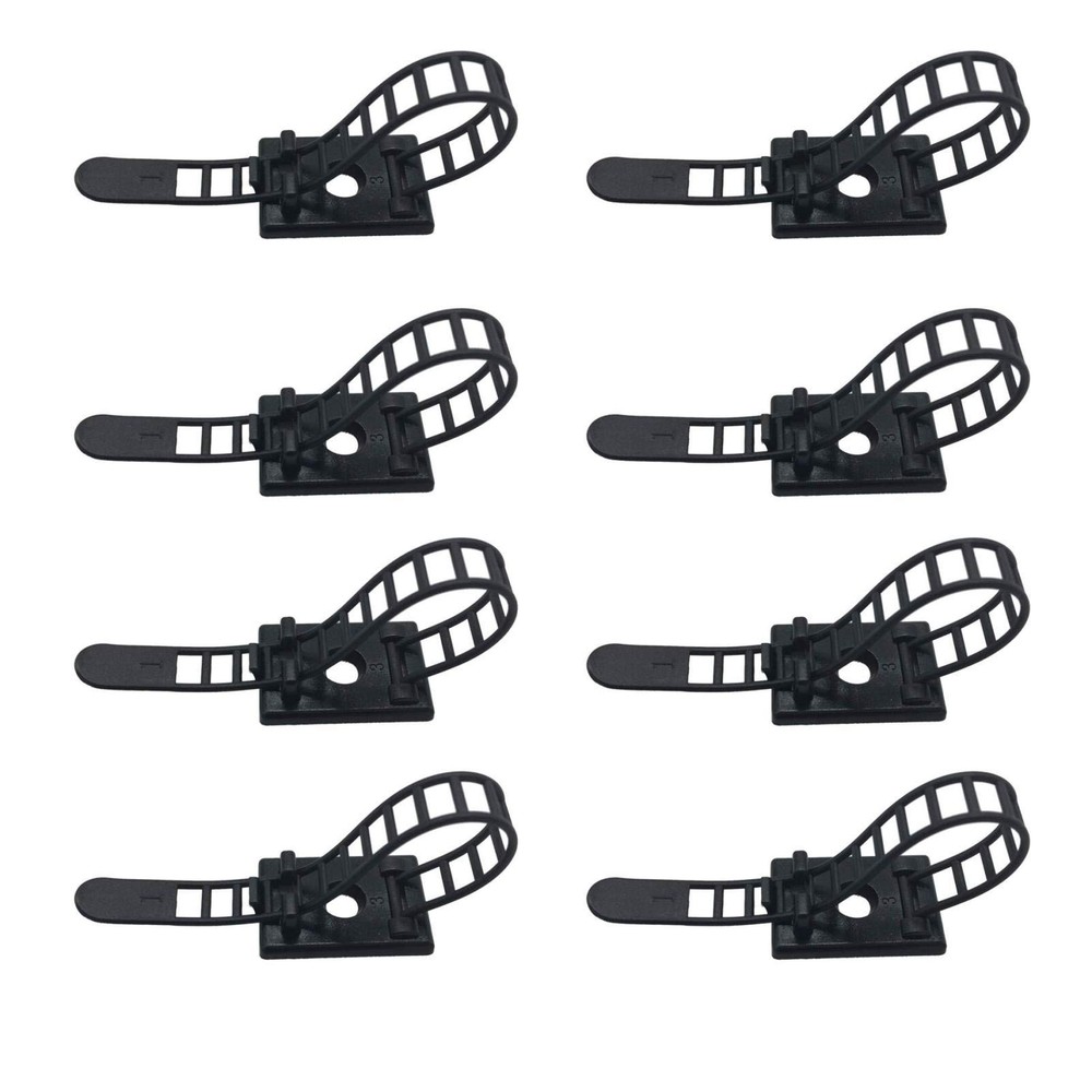 1000 Pieces Cable Management Desk Cord Organizer Cable Ties Wire Fasteners Clips