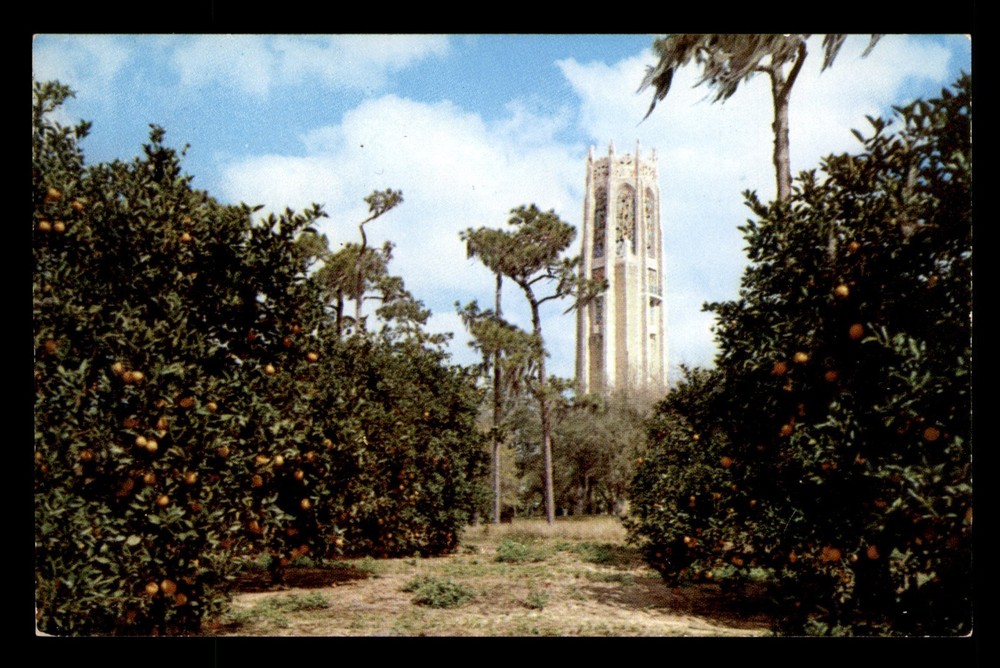The Singing Tower Newar Lake Wales Florida FL Unp Postcard