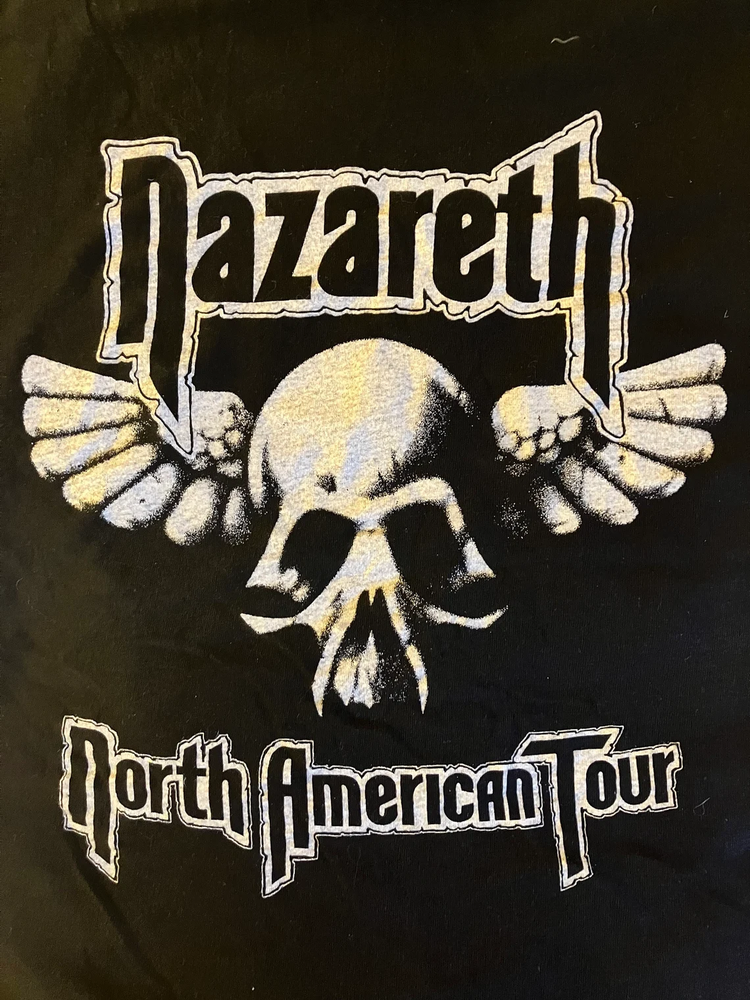 Collection Nazareth Band Short Sleeve Cotton Black All Size Men T-Shirt QA099