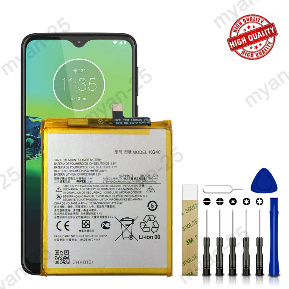 Motorola Moto G Fast KG40 Battery Replacement Kit with Tools  