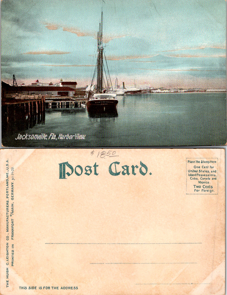 Old Vintage Postcard