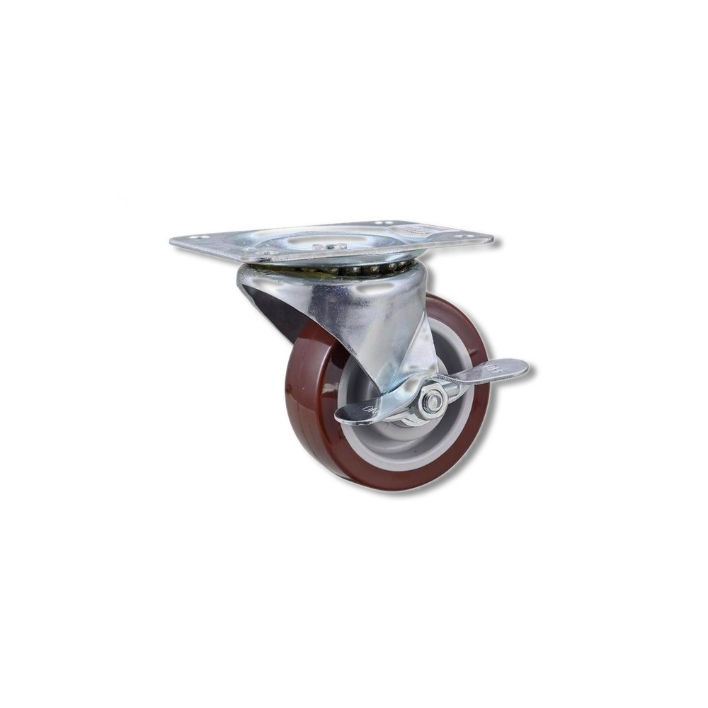 Projex 4 in Swivel Hard Rubber Caster 255 lb 9280