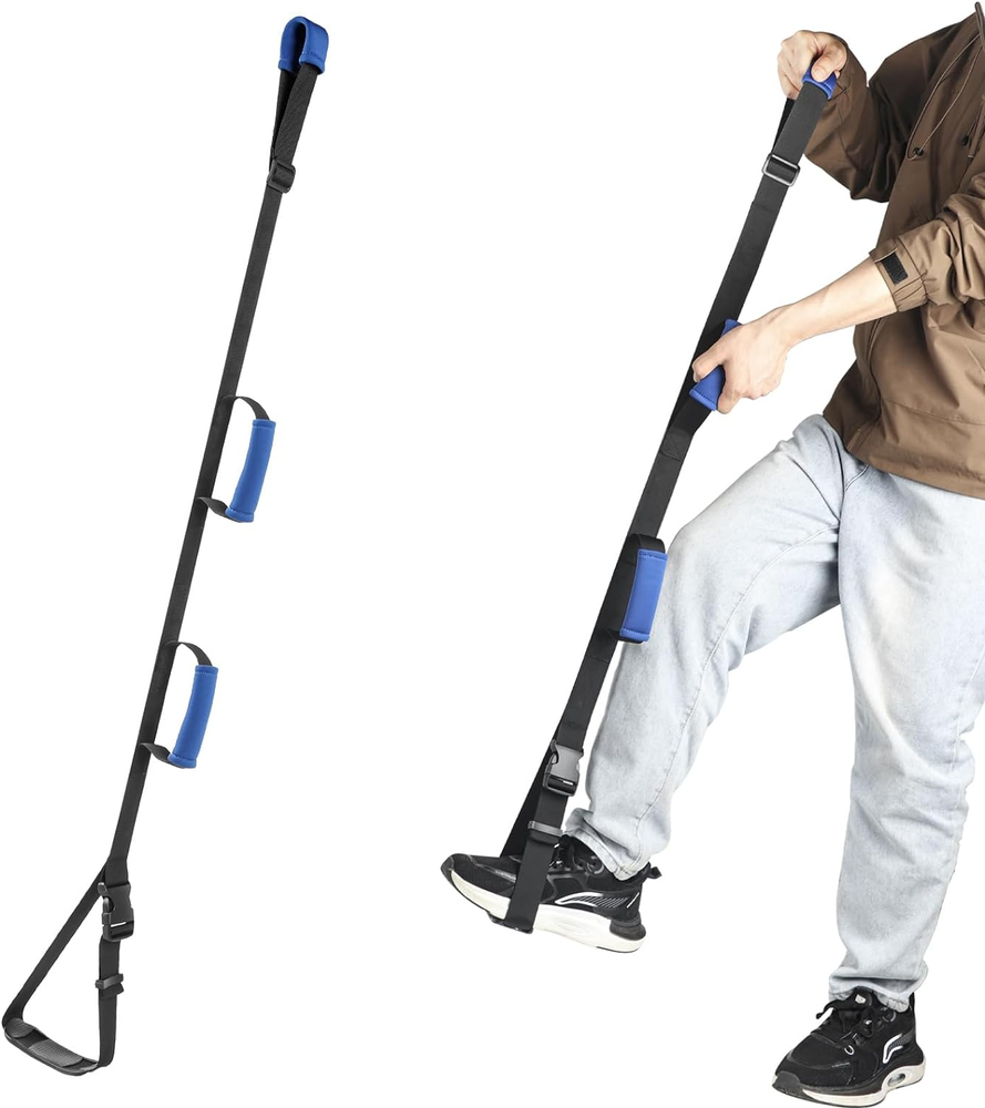 Leg Lifter 40-52 Inch Long for Post Hip Replacement and Knee Surgery Recovery