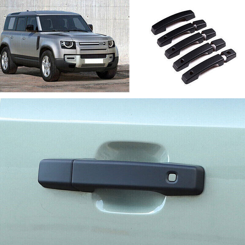 20-2023 For Land Rover Defender 110 Matte Black Exterior Door Handle Cover 9PC