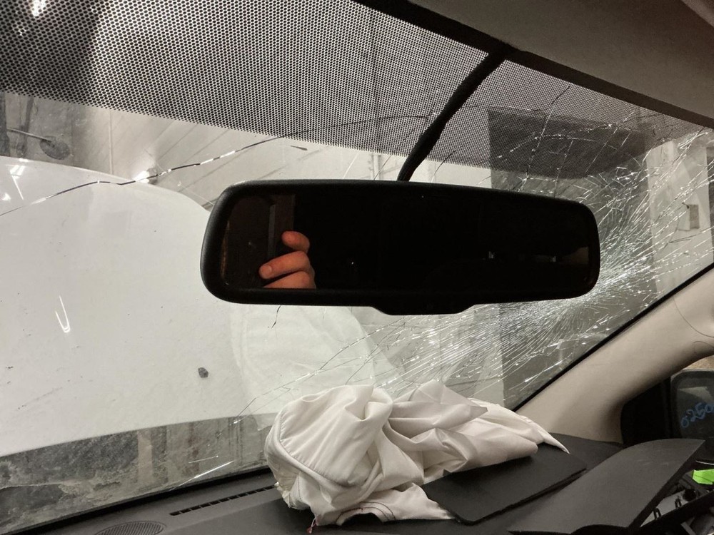 Auto-Dimming Rearview Mirror with Mic for 2010-2017 Dodge Caravan 4849503