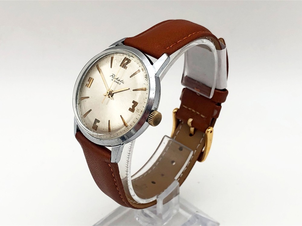 Raketa 2609 SU Vintage Mechanical Wristwatch 16 Jewels USSR Serviced Watch