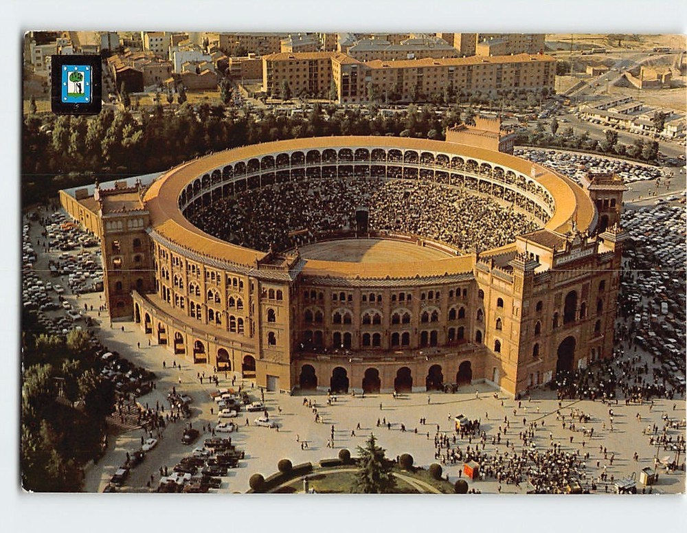 Postcard Plaza de Toros Madrid Spain