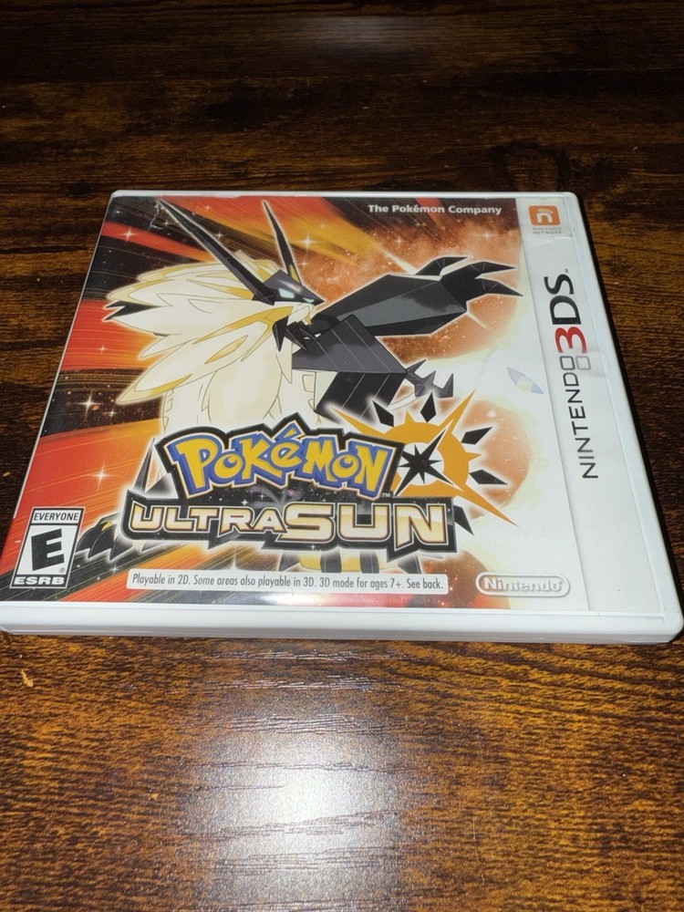 Pokemon Ultra Sun Nintendo 3DS Complete CIB