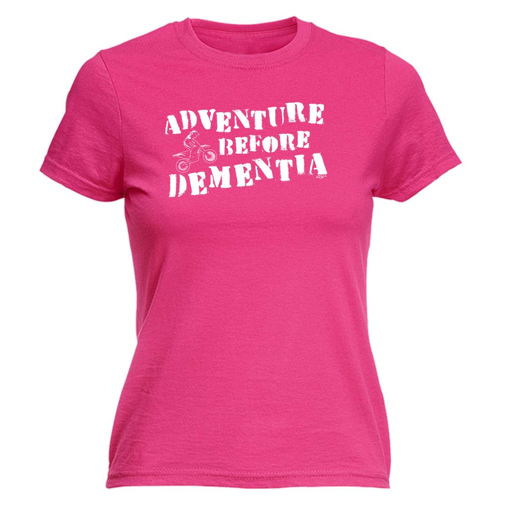 Motorcross Adventure Before Dirtbike - Womens T Shirt Funny T-Shirt Gift Novelty