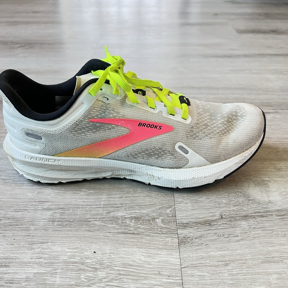 Brooks Womens Launch 9 1203731B148 Gray Running Shoes Sneakers Size 9 b