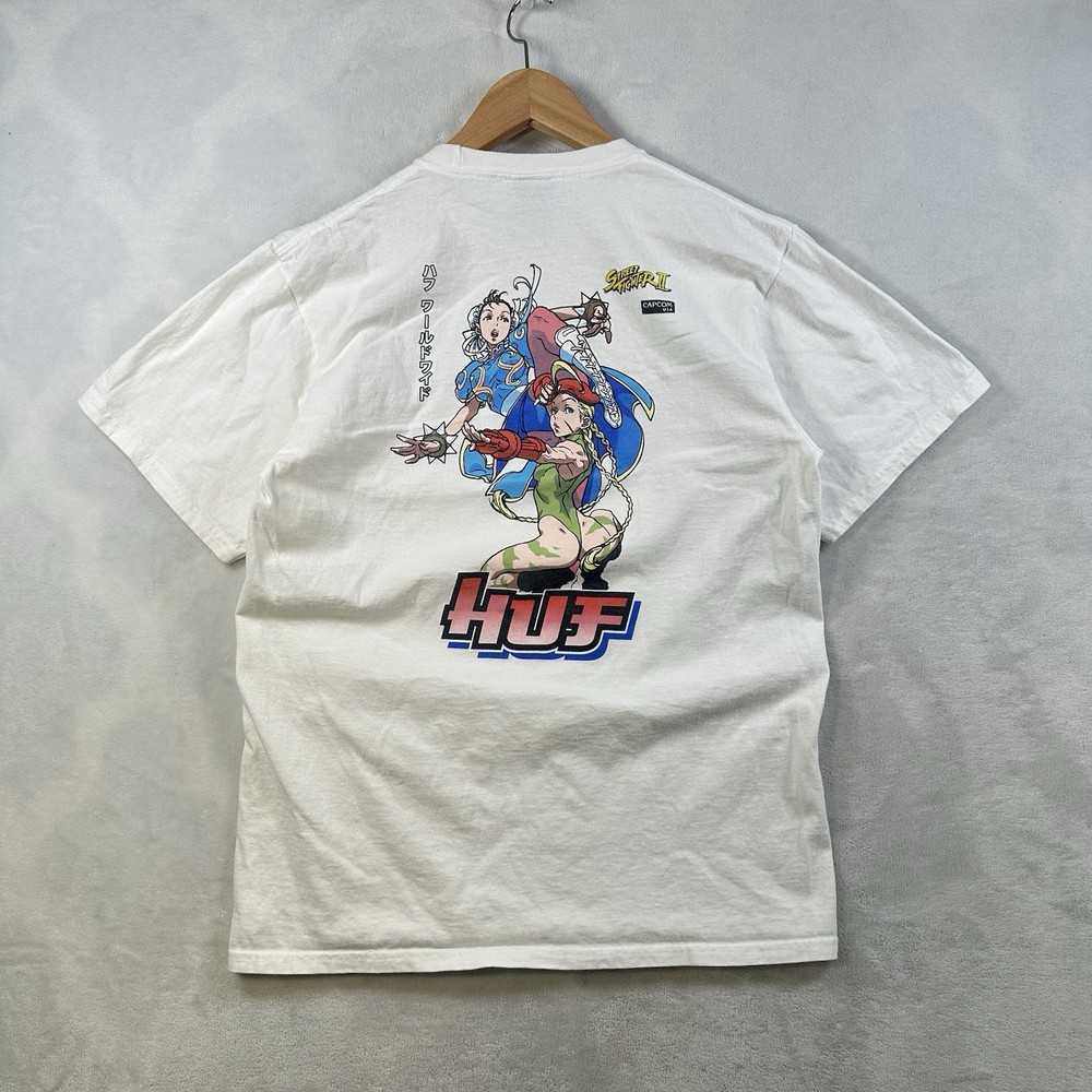 HUF Street Fighter Graphic T-shirt Men’s Size Medium