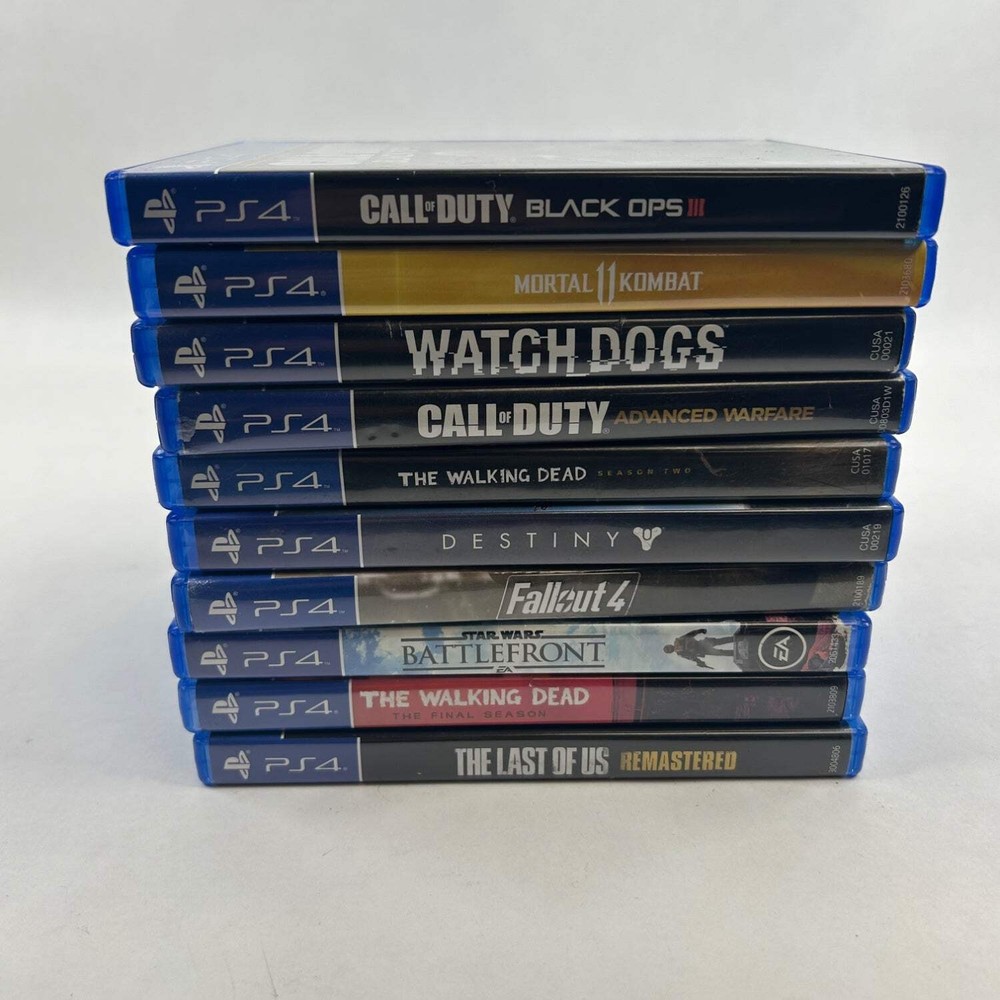 Lot of 10 Sony PlayStation 4 PS4 Games
