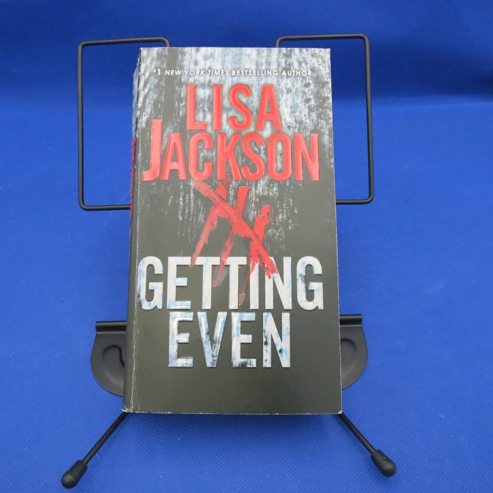 Getting Even Lisa Jackson 2023 First Printing Anthology Thriller Zebra Books