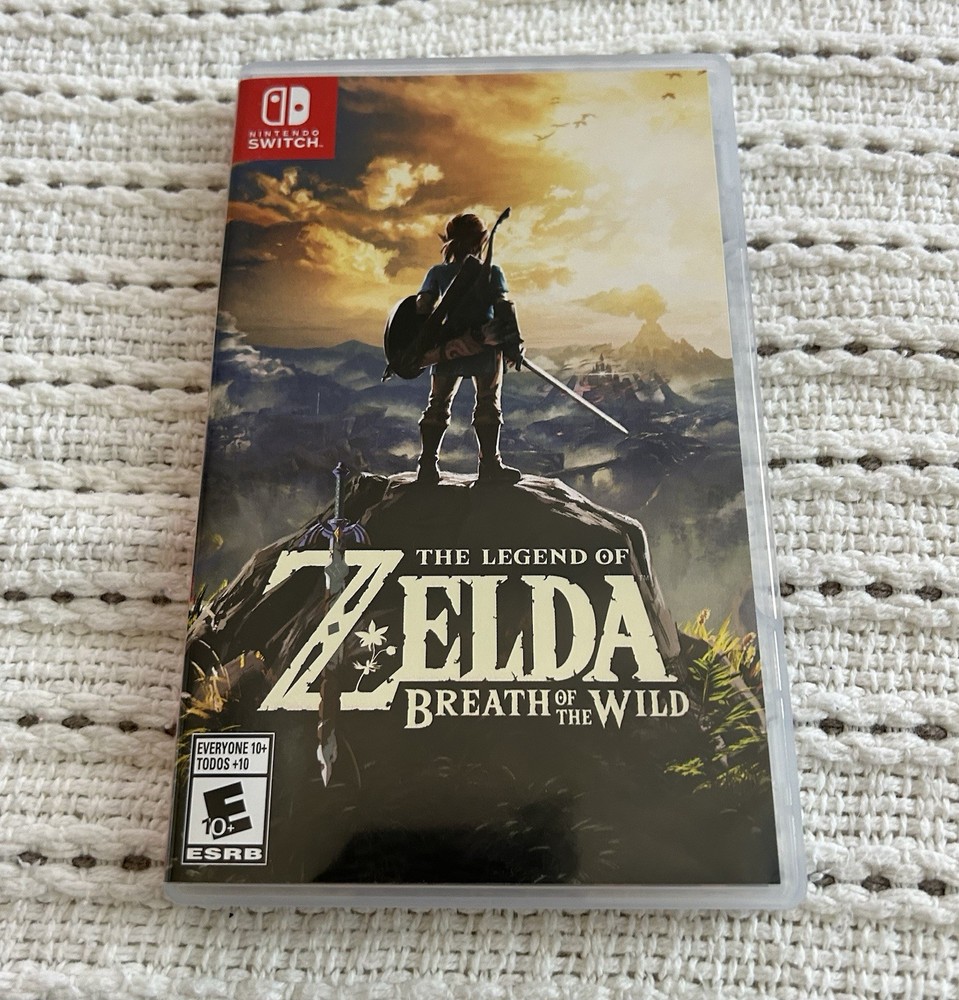 The Legend of Zelda: Breath of the Wild - Nintendo Switch - Game And Case!