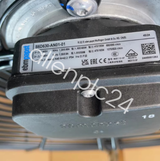 Axial Fan S6D630-AN01-01  New FedExor DHL