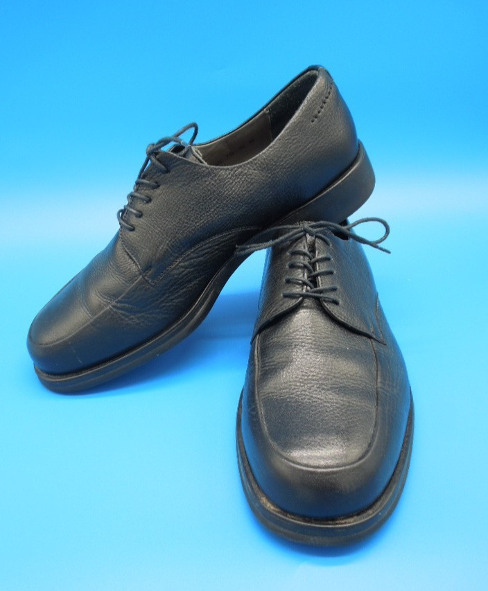 Florsheim Black Pebble All Flex Tech Leather Oxfords Mens Size 12 M