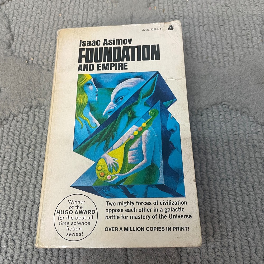 Foundation and Empire Science Fiction Paperback Book by Isaac Asimov 1966