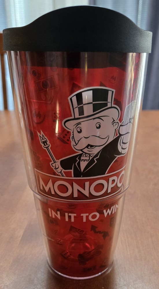 Tervis Tumbler 24oz Monopoly with Lid