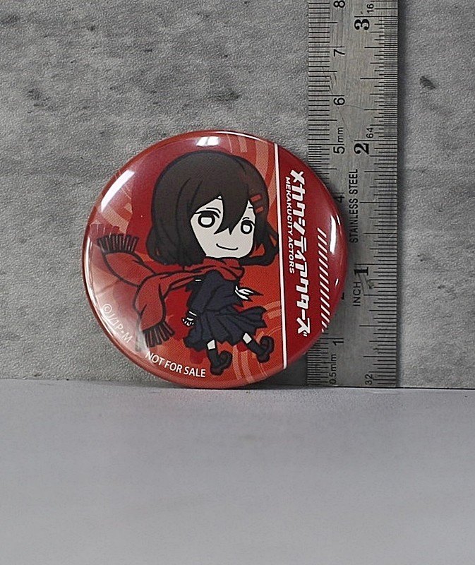 Kagerou Project Mekakucity Actors  Can Badge - Ayano Tateyama