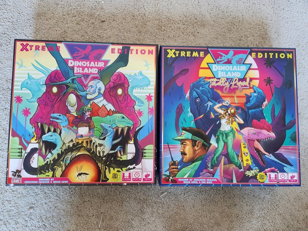 Dinosaur Island Xtreme Edition + Totally Liquid Xtreme Edition Expansion