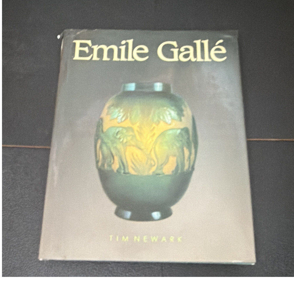 Emile Gallé Art Nouveau HC Illustrated DJ Tim Newark Chartwell Books