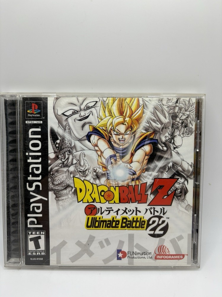Dragon Ball Z Ultimate Battle 22 Sony PlayStation PS1 Game T NTSC-U/C CIB