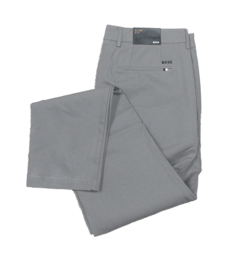 Boss Hugo Boss Men's Gray Kaito Slim Fit Pants