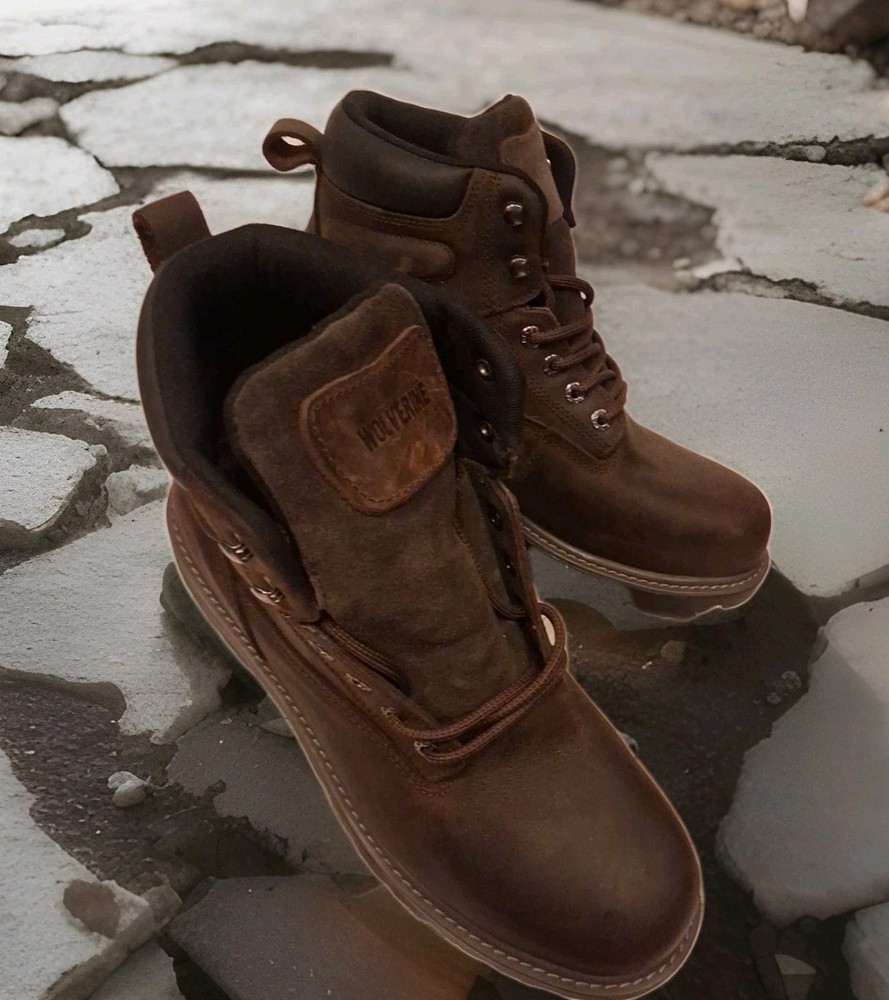 Wolverine Mens Floorhand Waterproof Steel-Toe 6