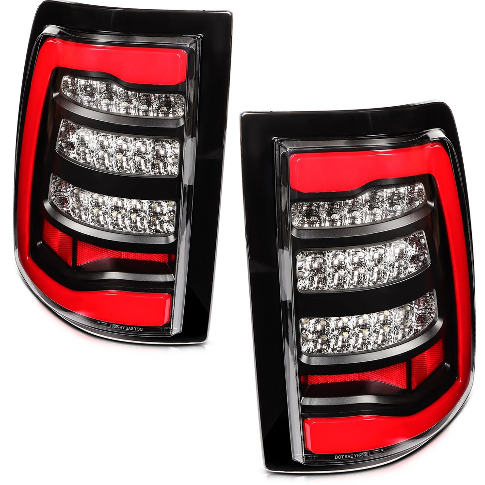 Full LED Taillights Assembly For 2009-2018 Dodge Ram 1500 2500 3500 Left+Right