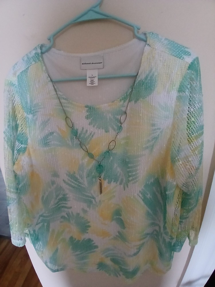 Alfred Dunner Women's Blouse Iarge