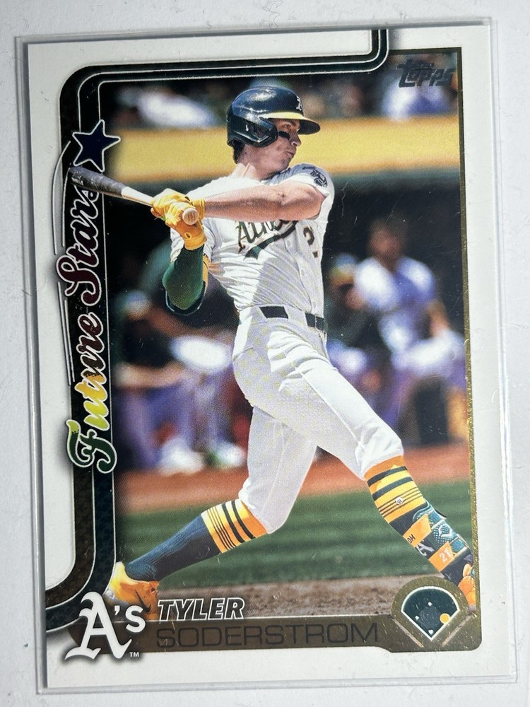 2025 Topps Series 1 Future Stars Tyler Soderstrom Rookie Card #72