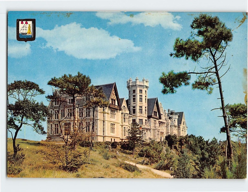 Postcard Royal Palace of the Magdalena Santander Spain