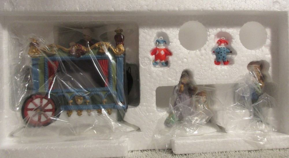 Dept 56 The Old Puppeteer Set of 3  5802-5 NIB Free Shipping