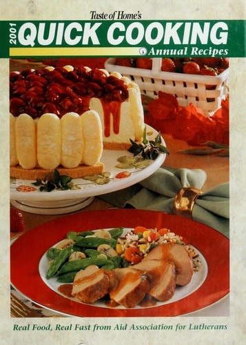 Taste of Home's 2001 Quick Cooking Annual Recipes by , Good Book