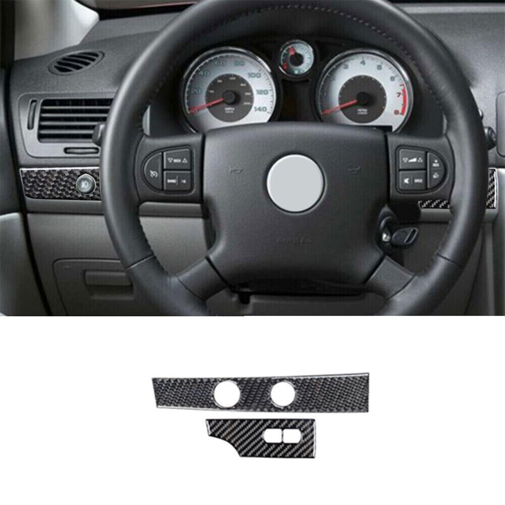 Chevrolet Cobalt Carbon Fiber Dashboard Trim 2Pcs Driver Side Cover