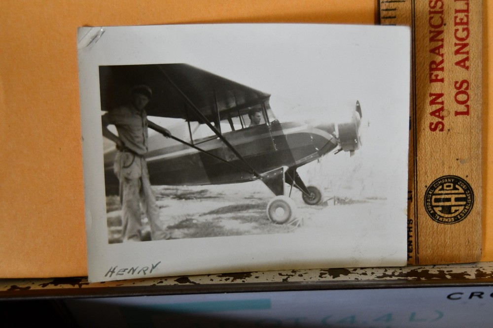 1935 B&W Photograph Rearwin Sportster Monoplane Aircraft