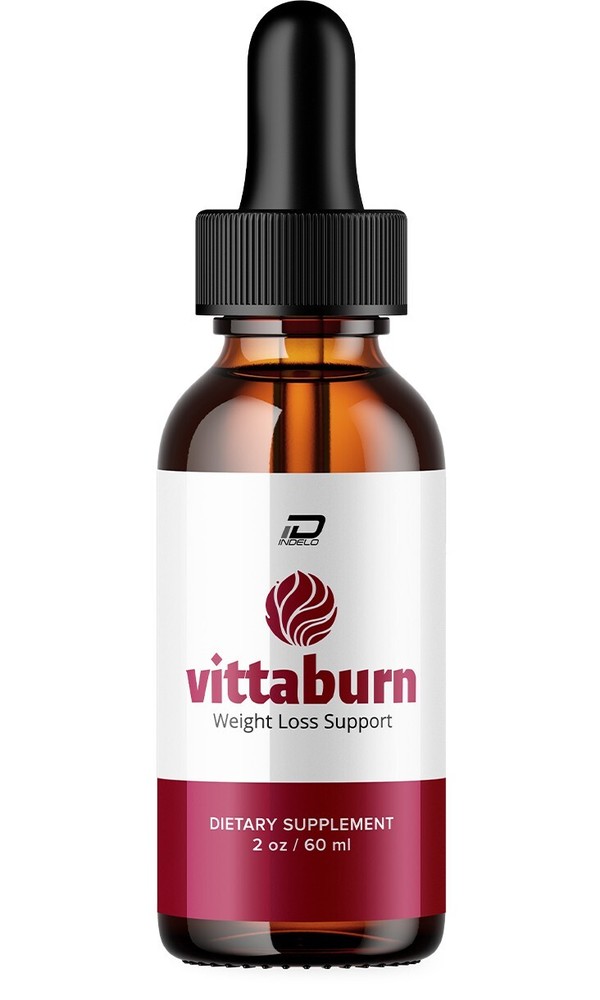 Vittaburn Drops 1 Pack All Natural Healthy Formula Weight Support