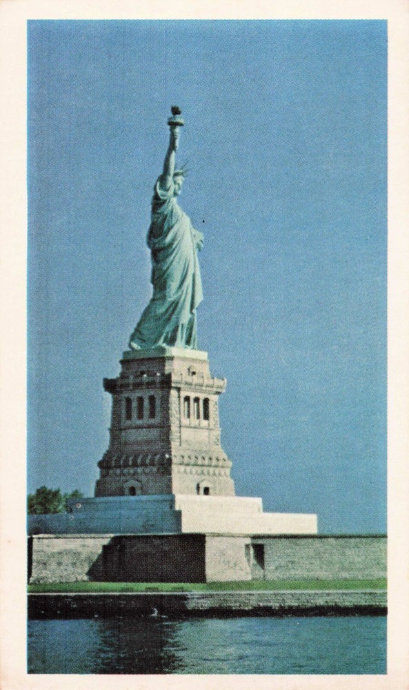 Statue of Liberty - New York City NY - Postcard