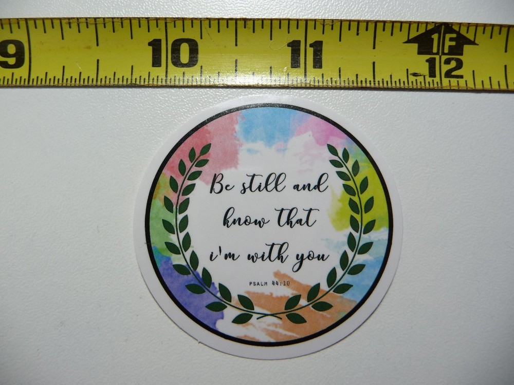 I Am With You Christian Faith Decal Sticker for Church