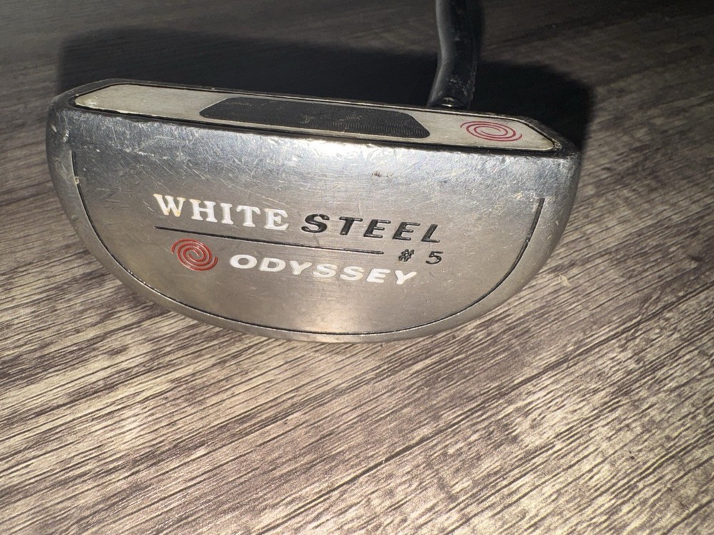 Odyssey White Steel #5 Putter 36 Inch Blade Style Golf Club