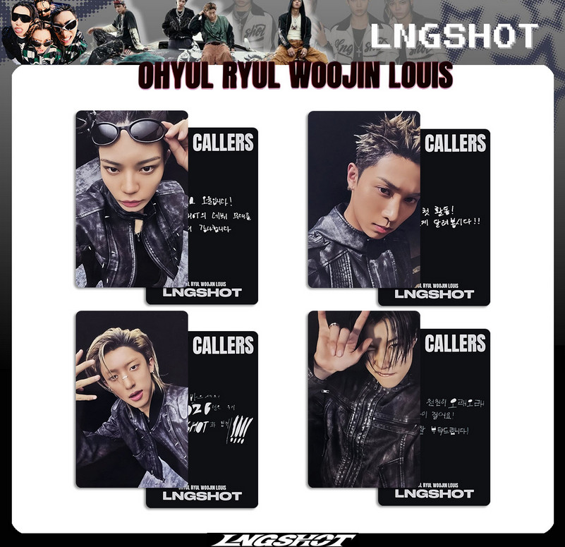 LNGSHOT Training Day Woojin Louis Ohyul Ryul SC Edition card collection gift