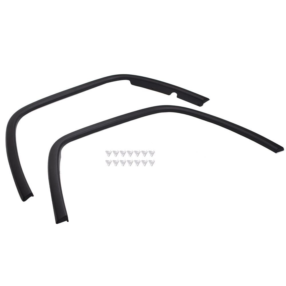 2 PCS For 2011-2016 Jeep Grand Cherokee Wheel Arch Fender Flare Molding Trim Set