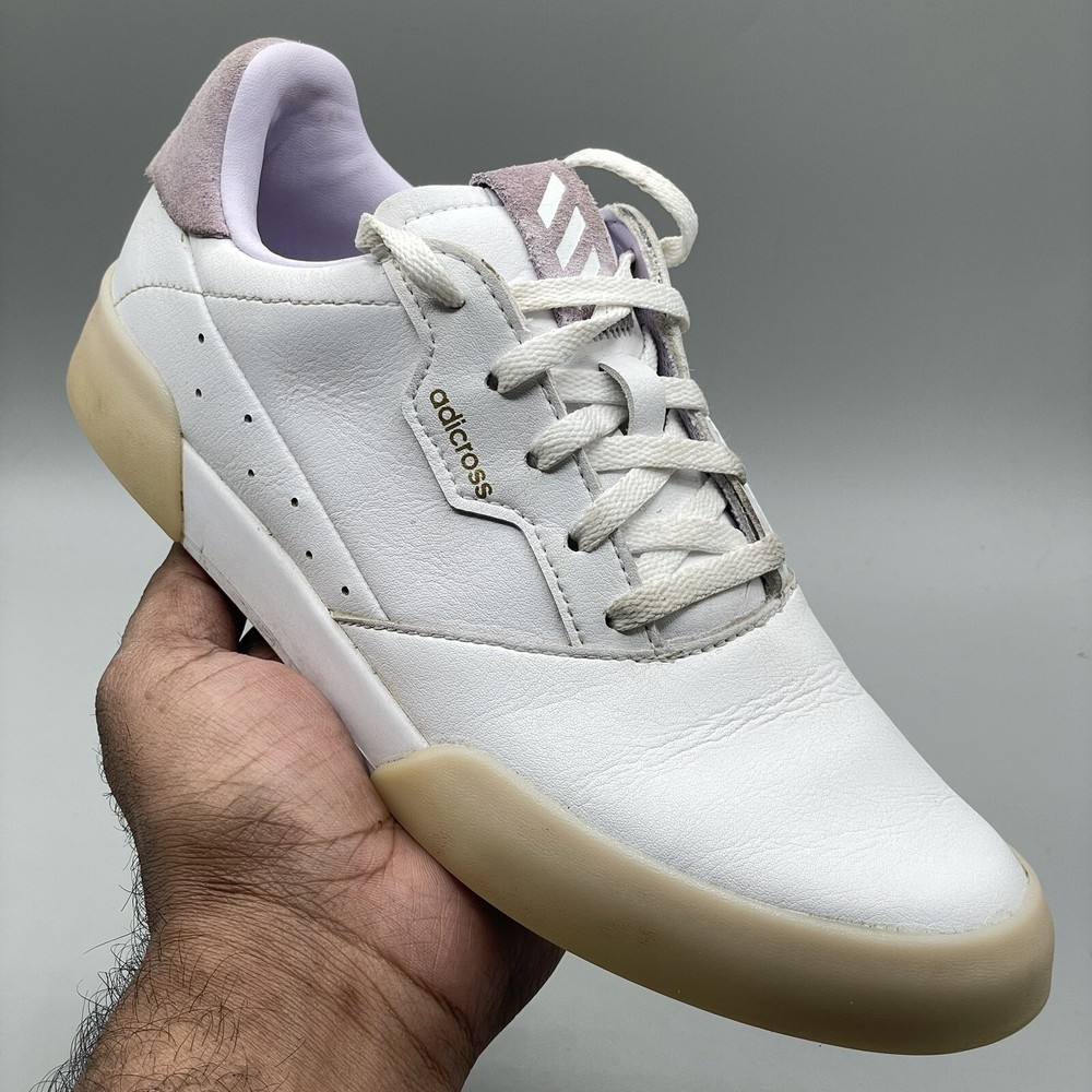 Adidas Boys Adicross EG9144 White Casual Shoes Sneakers Size 3