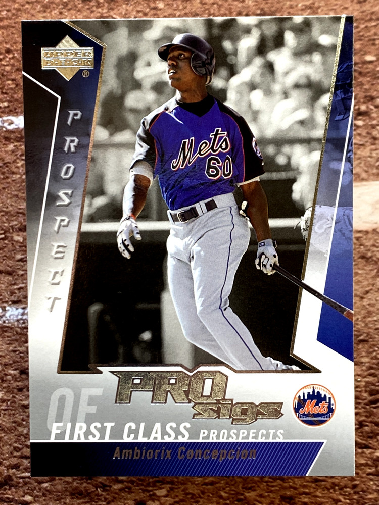 Ambiorix Concepcion 2005 Upper Deck Pro Sigs #119 New York Mets