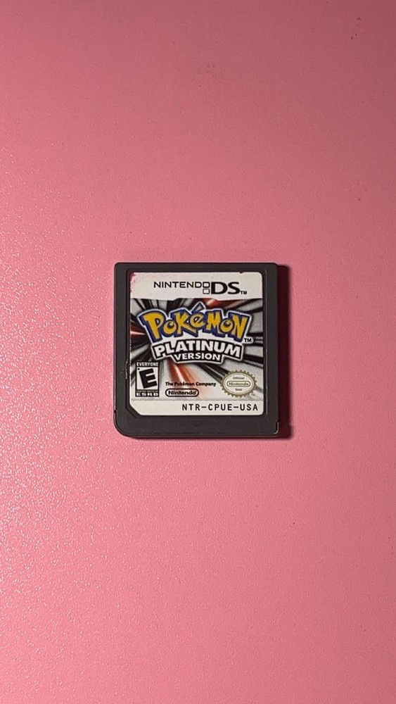 Pokémon Platinum Version (Nintendo DS, 2009) GAME CARD