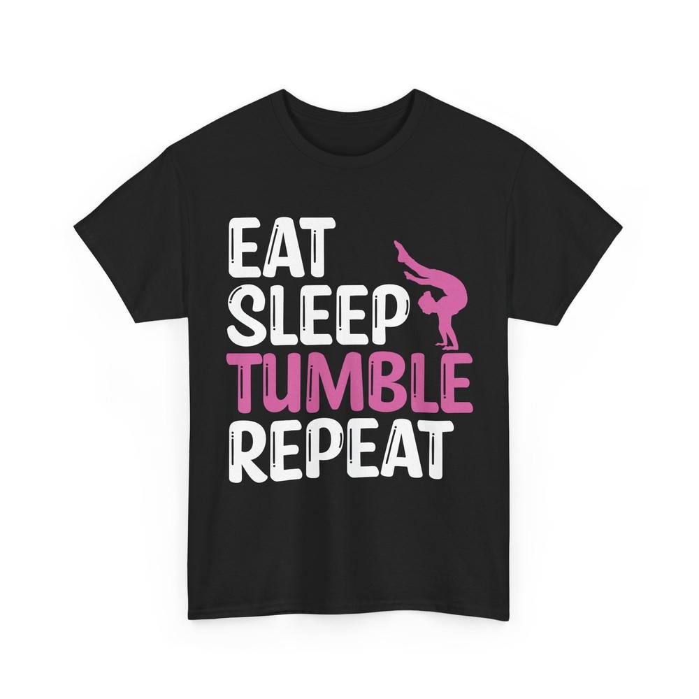 Eat Sleep Tumble Repeat T-Shirt, Gymnastics Gymnast Women Funny Shirt