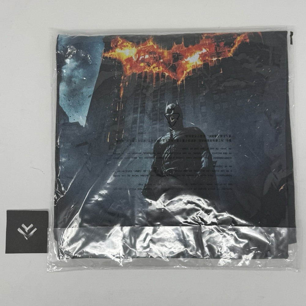 Kith x Batman Dark Knight Vintage Graphic Tee Black T-Shirt Size XL