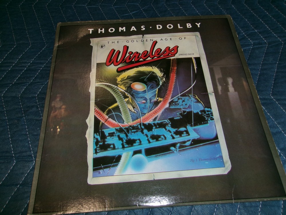 THOMAS DOLBY The Golden Age Of Wireless LP 1983 Capitol (VG)+) New Wave SYNTH