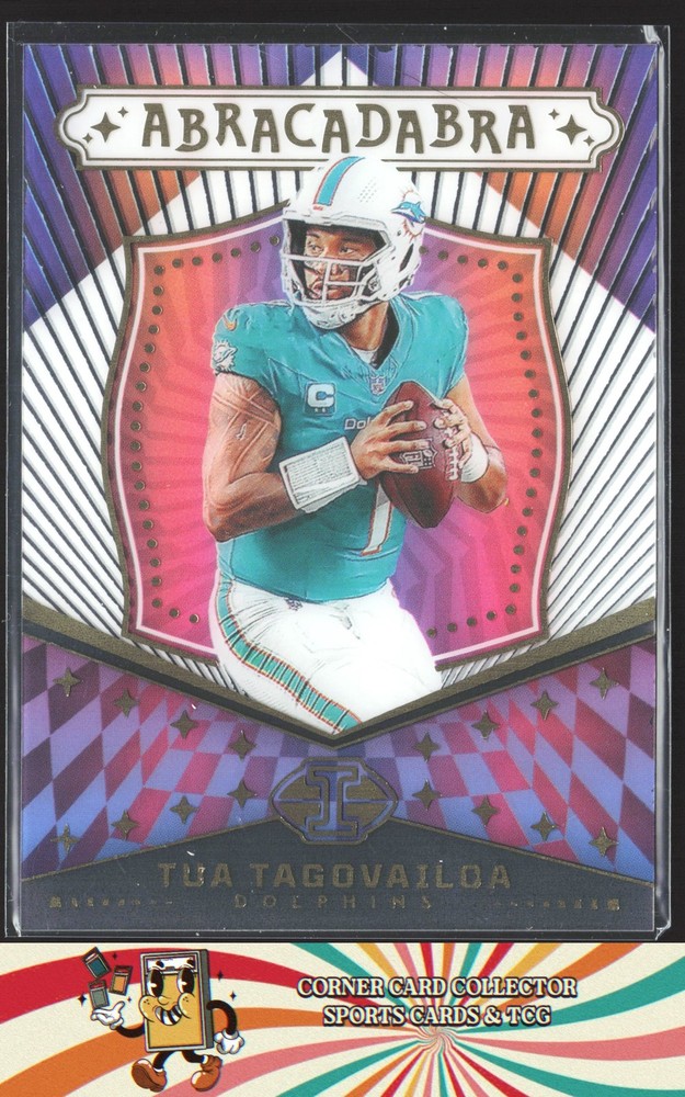 2024 Panini Illusions #6 Tua Tagovailoa Abracadabra Miami Dolphins-image