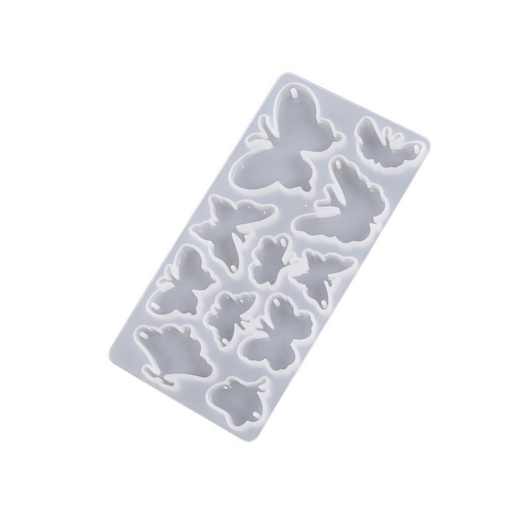 Butterfly Silicone Mold for DIY Epoxy Resin Jewelry Earrings Pendant Craft